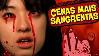 12 CENAS MAIS SANGRENTAS DO CINEMA [upl. by Idisahc]