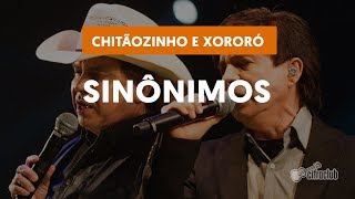 Sinônimos  Chitãozinho amp Xororó aula de violão  solo e licks  parte 1 [upl. by Anirtal645]