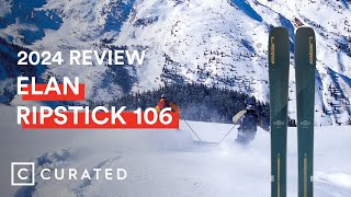 2024 Elan Ripstick 106 Ski Review  Curated [upl. by Elyad215]