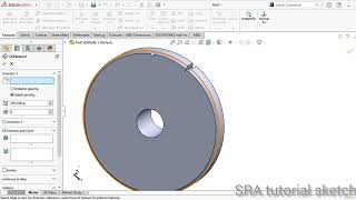 solidworks tutorial create in spur gearm2pa20T61 [upl. by Annahsar]