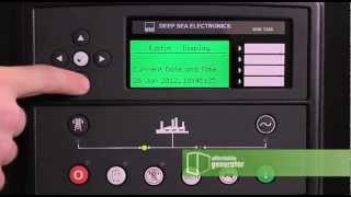 How to set the Date and Time on your Deep Sea 7220 digital controller [upl. by Herby583]