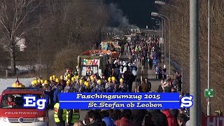 Faschingsumzug 2015 von Kaisersberg nach St Stefan ob Leoben [upl. by Eeleimaj]