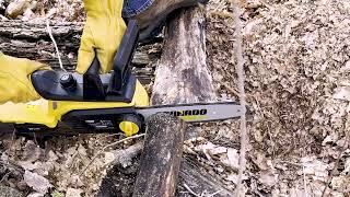 Tornado Tools 20V Chainsaw Demo [upl. by Siegfried]