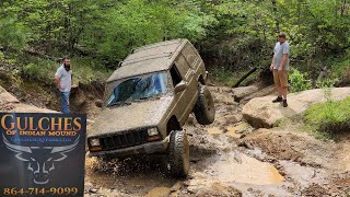 Jeeps vs Double Black Diamond  Gulches Off Road Park [upl. by Enorel]