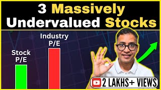 GOLDEN opportunity to buy these 3 UNDERVALUED LOW PE Vs Industry PE stocks  Rahul Jain Analysis [upl. by Salba167]