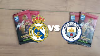 Panini FIFA 365 Adrenalyn XL 2024 Real VS City 4 packs opening [upl. by Otrebmuh679]