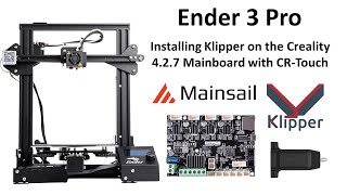 Ender 3 Pro 427 Board An Easy Way of Installing Calibrating and Printing with Mainsail Klipper [upl. by Palla]