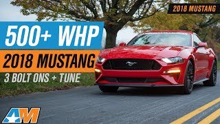 Hitting 500 RWHP NA In Our 2018 Ford Mustang GT With Bolt Ons [upl. by Aniret721]