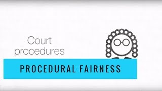 Procedural Fairness  Legal Studies Terms [upl. by Llenreb]