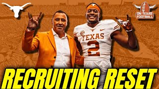 Recruiting Reset  Nick Townsend Announcing Monday  Current WR Board  Texas Longhorns Football [upl. by Aicrop]