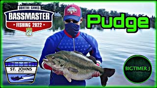 Pudge  StJohns River  Bassmaster Fishing 2022 🎣 [upl. by Trini]