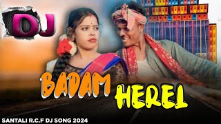 Badam Herel 🔹 Dance Mix Dj Song 🔹 Santali R c f Dj Song 2024🔹Dj Sagen Misti Pukur [upl. by Jestude602]