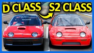 Forza Horizon 5 Online  Best D Class to S2 Class Car Challenge [upl. by Einberger]