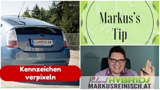 Markuss Tip Kennzeichen verpixeln [upl. by Odravde]