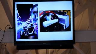 Crash test Renault Twizy at 50kph [upl. by Aronoh]