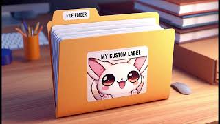 How to create and print file folder labels [upl. by Elisabetta270]