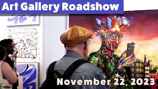 Art Gallery Roadshow Art Market 2023 Art Fair  San Francisco Episode 1 [upl. by Aicerg]