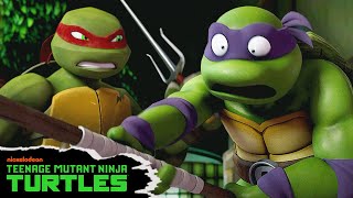 Can The TMNT Train THEMSELVES From Another Universe 🥊  Full Scene  Teenage Mutant Ninja Turtles [upl. by Daeriam]