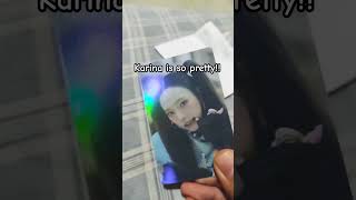 More photocards kpop photocard supernova aespa [upl. by Aicen]