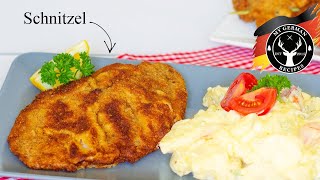 How to make a perfect Schnitzel ✪ MyGermanRecipes [upl. by Shakespeare]