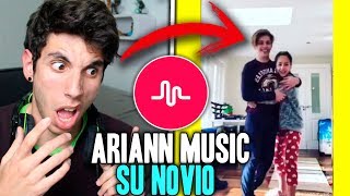 ARIANN MUSIC Y SU NOVIO ಠoಠ Mejores MUSICALLY En Pareja De ARIANN MUSIC [upl. by Amadeo]