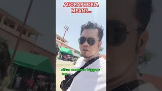 AGORAPHOBIA FEAR ON MARKETPLACE agoraphobia anxietydisorder youtubeshortsvideo [upl. by Aramat]