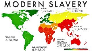 Modern Slavery The MostAfflicted Countries [upl. by Xino]