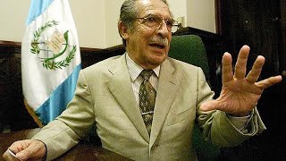 Fallece el general golpista Ríos Montt juzgado por genocidio en Guatemala [upl. by Shannon]