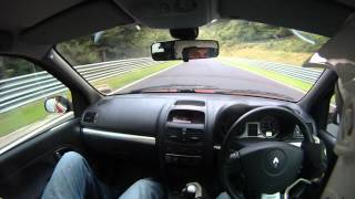 Clio 182 Nurburgring 940 BTG Traffic RW etc [upl. by Goto]