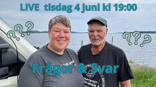 Live med Reiselinda  Vi svarar på frågor [upl. by Notxap179]