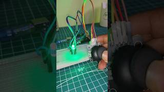 JOYSTICK CONTROL THE RGB LED USING ARDUINO GSNCREATIONS shorts youtubeshorts trending joystick [upl. by Lada]