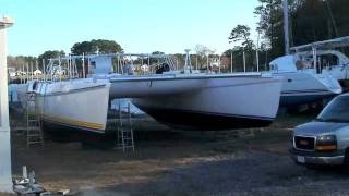 Jaynes Marine Building a Catamaran Video [upl. by Evslin887]