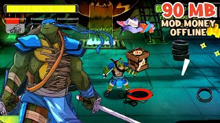 TMNT Brothers Unite Android Gameplay  Mobile Offline Beat em up Games [upl. by Gunther]