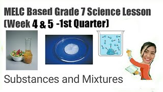 Melc based science Lesson grade 7 Week 45 Quarter 1 Dexia Tv [upl. by Milford421]