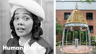 Coretta Scott Kings legacy lives on in monument  Humankind goodnews [upl. by Ardnekal]