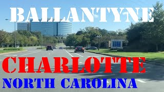 Charlotte Neighborhood Drive  Ballantyne Area [upl. by Werda]