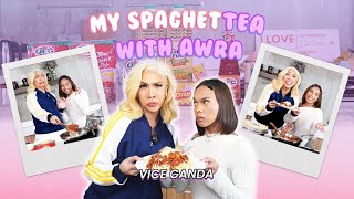 My SpaghetTEA with AWRA  VICE GANDA [upl. by Chappie]