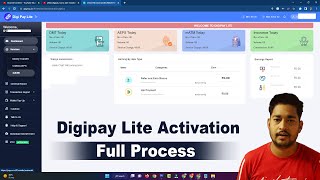 CSC Digipay Lite Registration full process  Digipay lite app kyc kaise kare [upl. by Iorio]