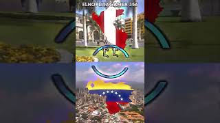 Peru VS Venezuela country geography southamerica peru venezuela edit capcut trend fyp [upl. by Philo]