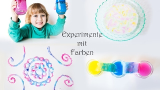 Es wird bunt Experimente mit Farben für Kinder  MamaKreativ [upl. by Eiznik]