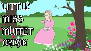 Little Miss Muffet  Dark and not so Dark Nursery Rhyme Origin [upl. by Aronow357]