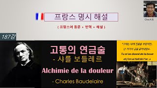 샤를 보들레르  고통의 연금술 Alchimie de la douleur Charles Baudelaire [upl. by Elehcir502]