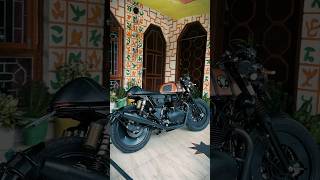 Raw and Rugged Tank Pads and Side Pannel Bag continentalgt650 royalenfield custombike caferacer [upl. by Ranita]