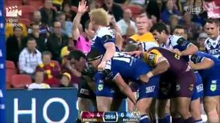 Jamie Soward amp JT v Sam Thaiday [upl. by Leunas298]