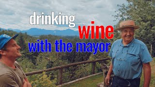 Drinking with the Mayor Getting Amongst in Slovenia PT 4 of 5 [upl. by Lello]