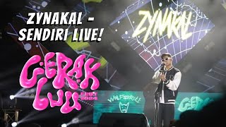 Zynakal  Sendiri Live  Gerak Luu Fest 2024 [upl. by Drewett772]