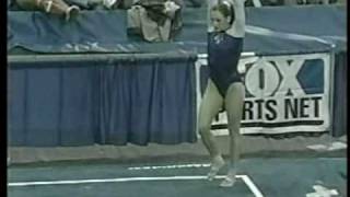 Yvonne Tousek  2003 Pac 10 Championships Floor Exercise [upl. by Everson]