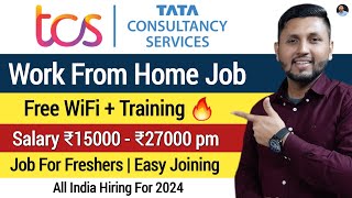 TCS Recruitment 2024  TCS Work From Home Job  TCS BPS Hiring 2024  Work From Home Jobs 2024 [upl. by Ahsaf]