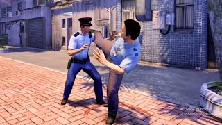 Sleeping Dogs  Police Officer Cop Brutal Combat amp Takedowns PC [upl. by Mccarthy]