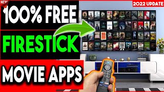 🔴FREE FIRESTICK MOVIE APPS 2022 [upl. by Yentihw]